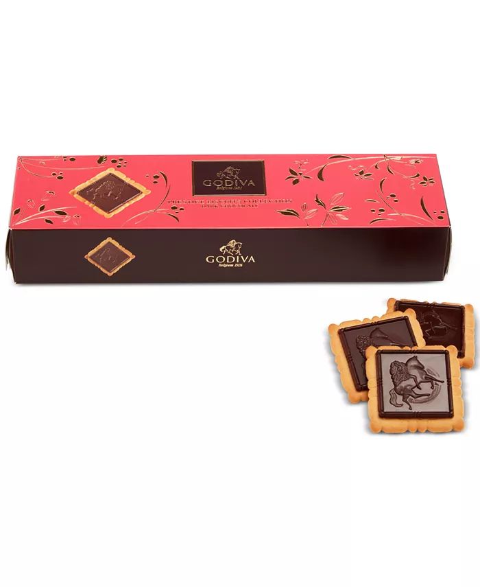 Lady Godiva 12-Pc. Dark Chocolate Biscuits | Macys (US)