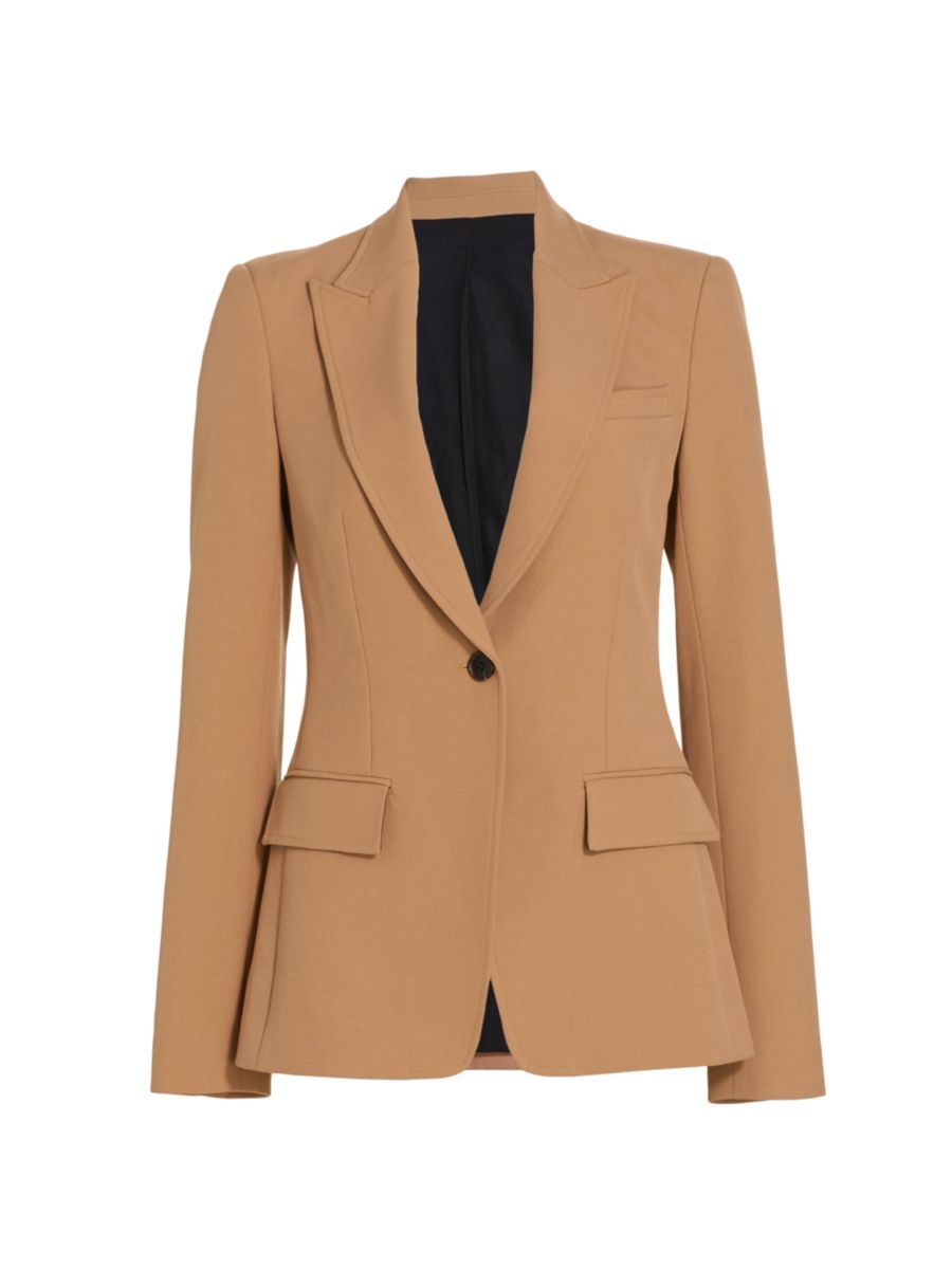 Edie Single-Breasted Jacket | Saks Fifth Avenue