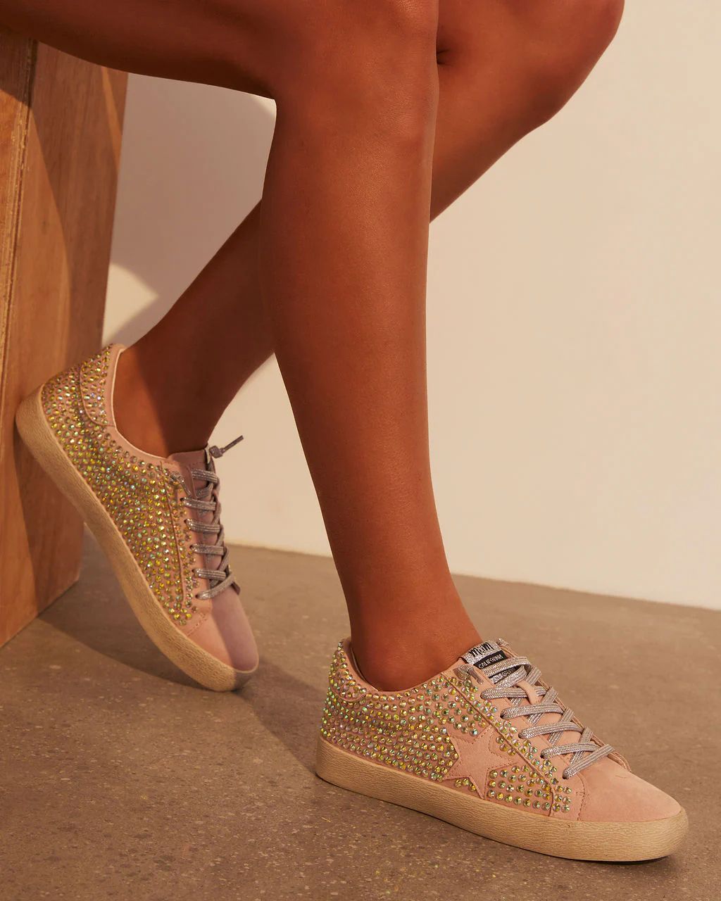 Stardust Bejeweled Sneakers | VICI Collection