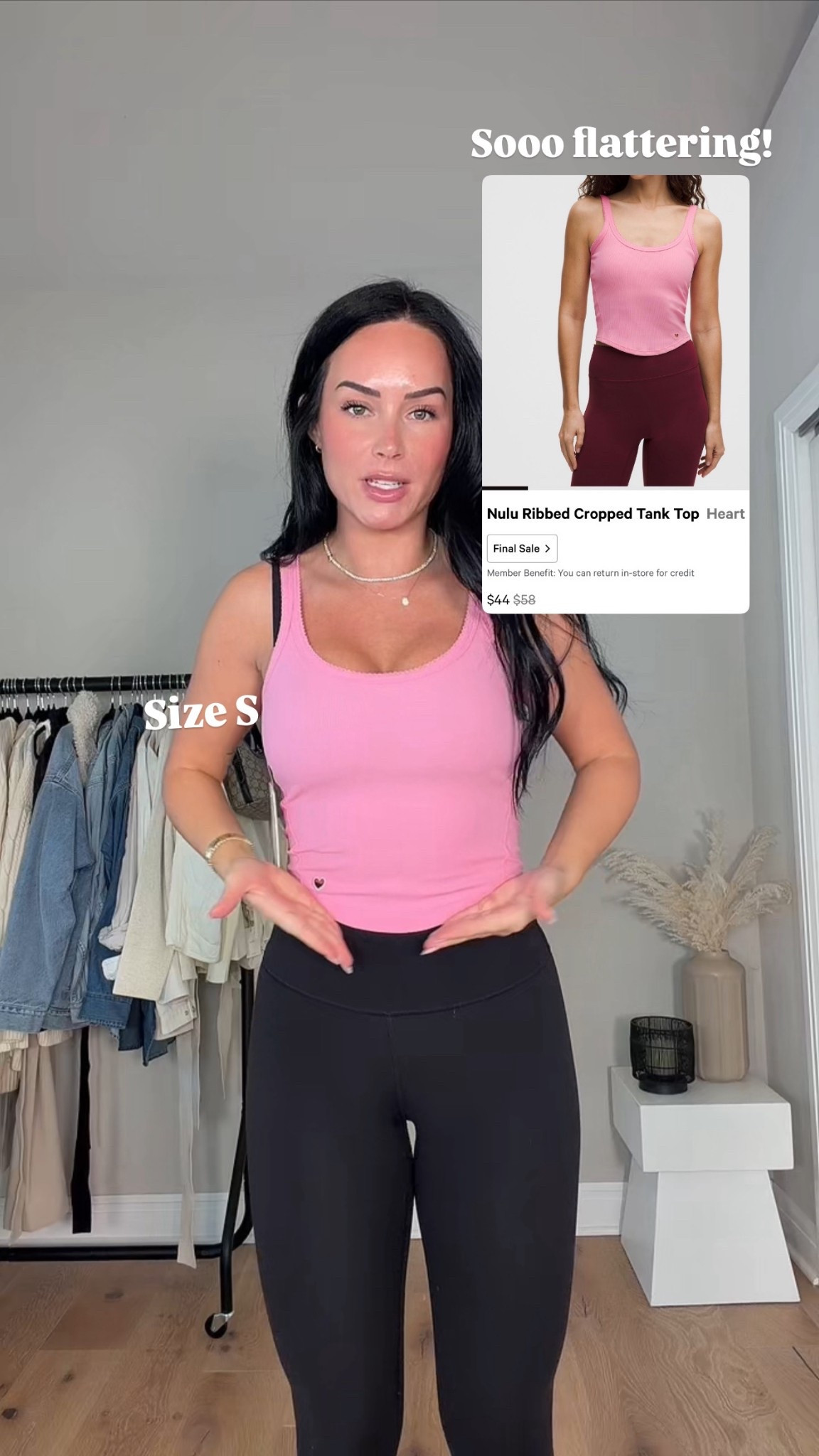 Lululemon sale must have! 

My sizing 5’7, 145lbs, 32dd

#LTKActive #LTKfitnessgoals #LTKSaleAlert