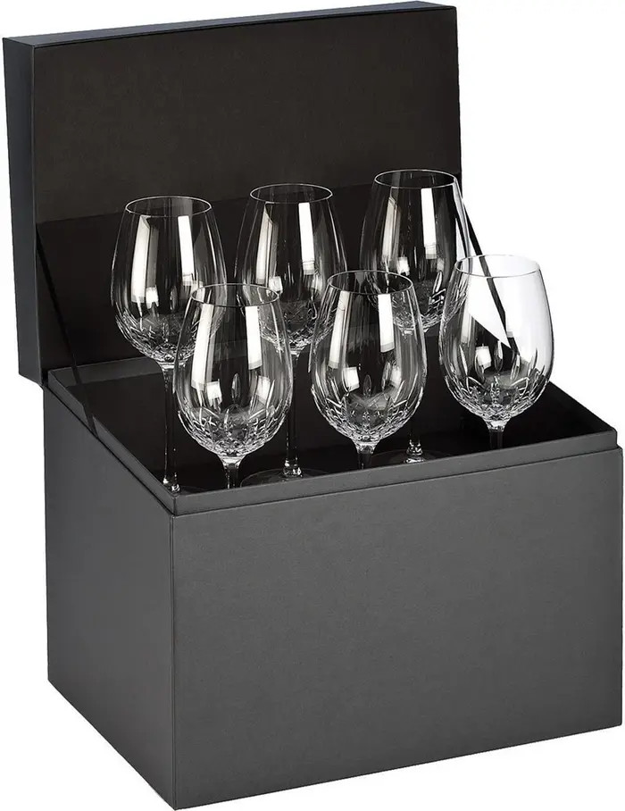 Waterford Lismore Essence Set of 6 Lead Crystal Wine Goblets | Nordstrom | Nordstrom