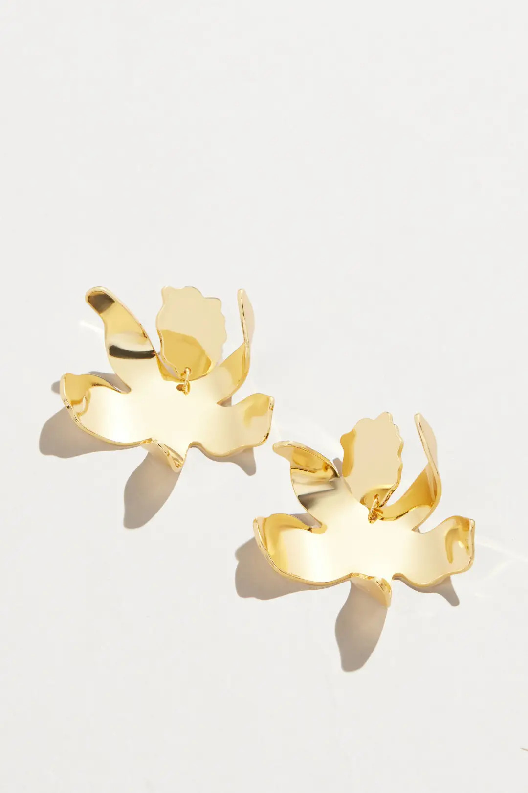Metal Lily Earrings | Rent the Runway