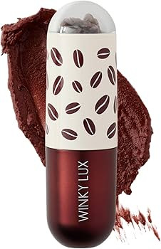 Winky Lux Espresso 'Tini Lip Balm, Ultra-Moisturizing Warm Nude Color with Ceramides, Jojoba Oil,... | Amazon (US)