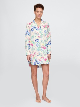 Poplin PJ Shirtdress | Gap (US)