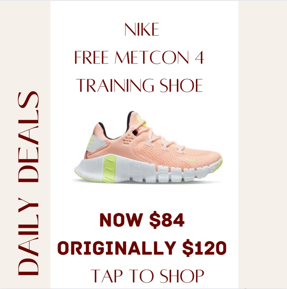 Free Metcon 4 Training Shoe, nike sale, sneakers on sale, nike sneakers, sabic platform 

#LTKsalealert #LTKshoecrush #LTKunder100