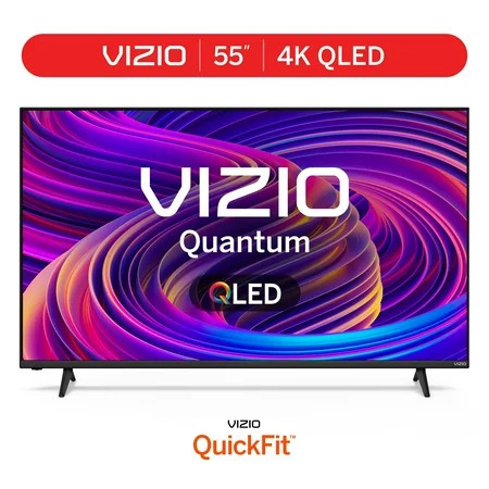 VIZIO 55" Class Quantum 4K QLED HDR Smart TV (M55Q6-L4) | Walmart (US)