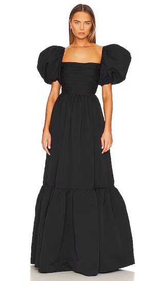 Medeline Gown in Black | Revolve Clothing (Global)
