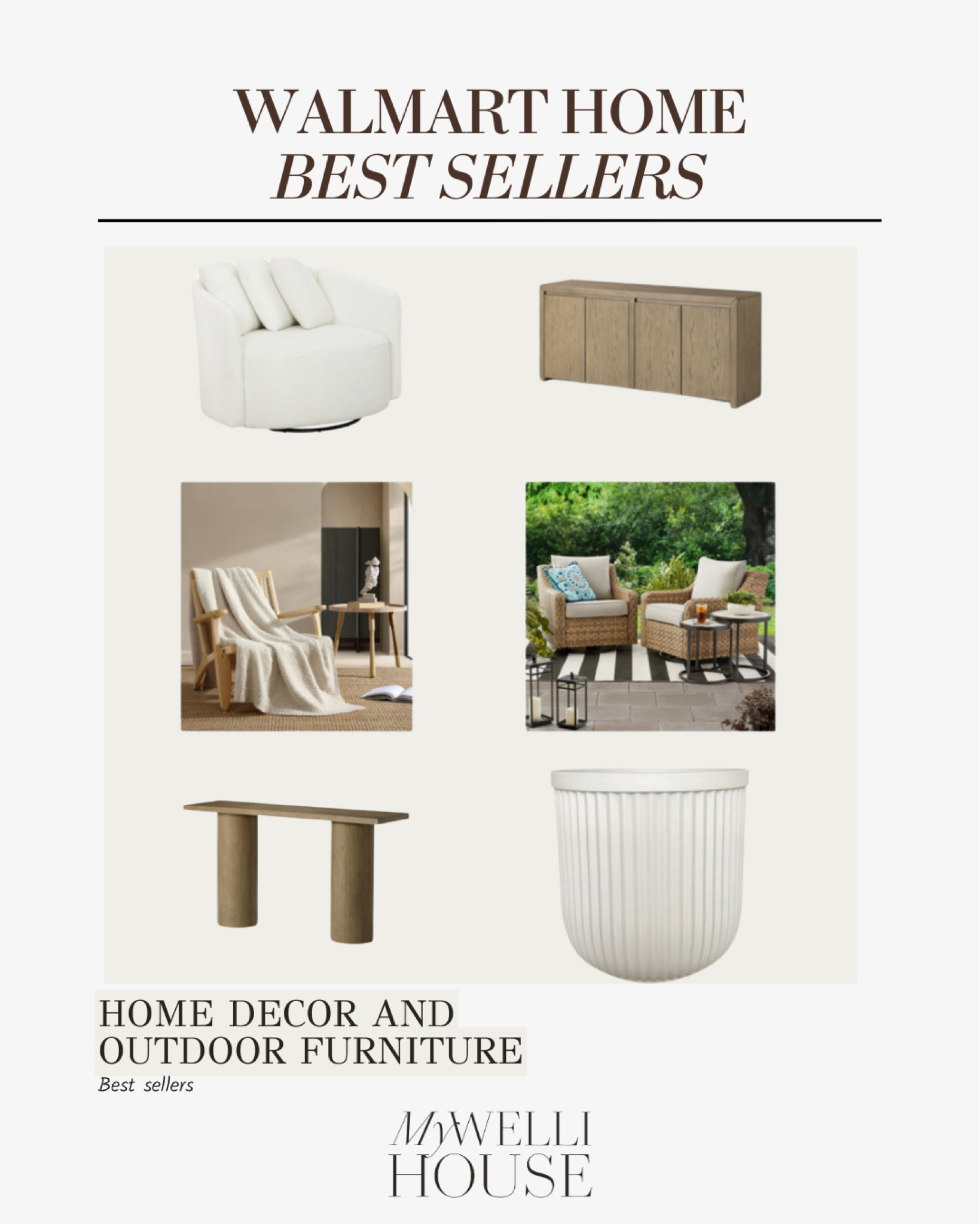 Walmart Home - Best Sellers

#WalmartHome #DesignerInspired #AffordableLuxury #TrendyDecor #ShopTheLook

#LTKhome #LTKsalealert #LTKSeasonal