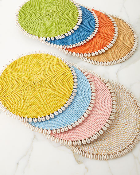 Mode Living Capiz Placemats, Set of 4 | Neiman Marcus