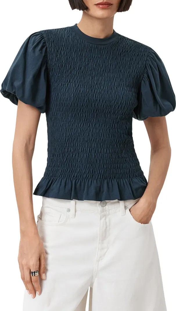Dael Smocked Puff Sleeve Top | Nordstrom
