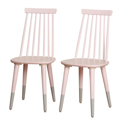 Angelo Home Hermosa Dining Chair Color: Pink/Gray | Wayfair North America