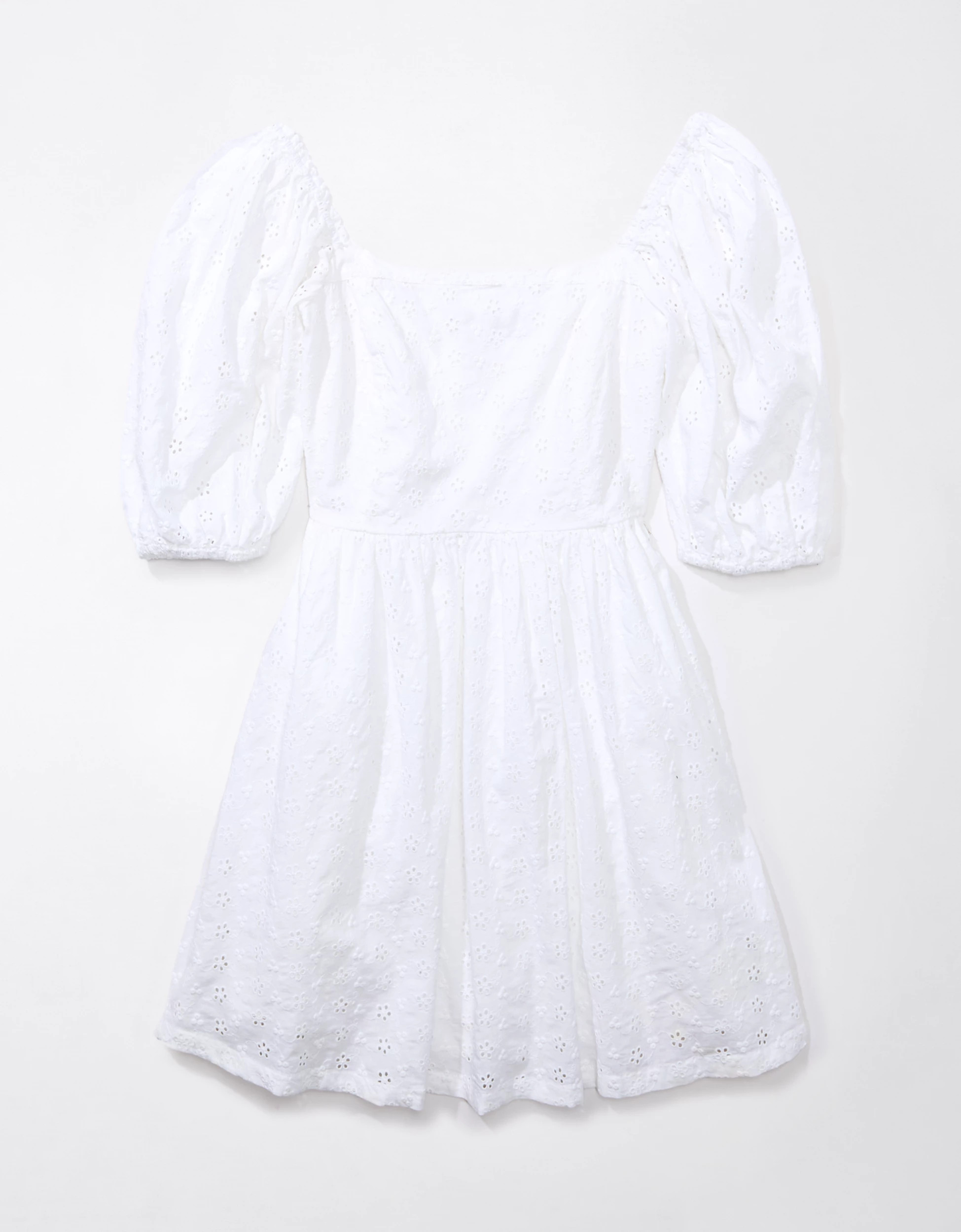 AE Puff Sleeve Mini Dress | American Eagle Outfitters (US & CA)