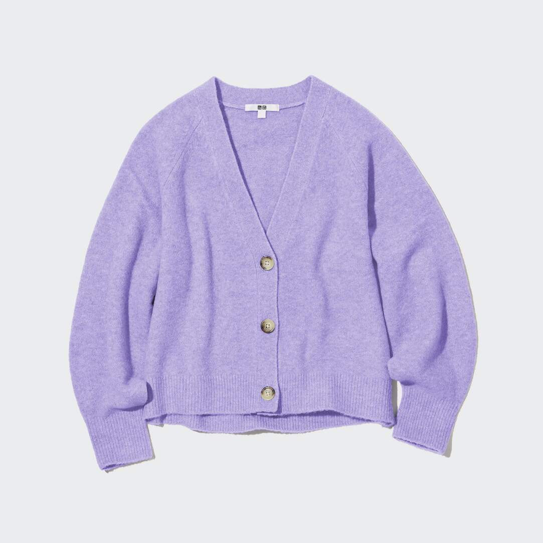 Soufflé Short Cardigan | UNIQLO (UK)