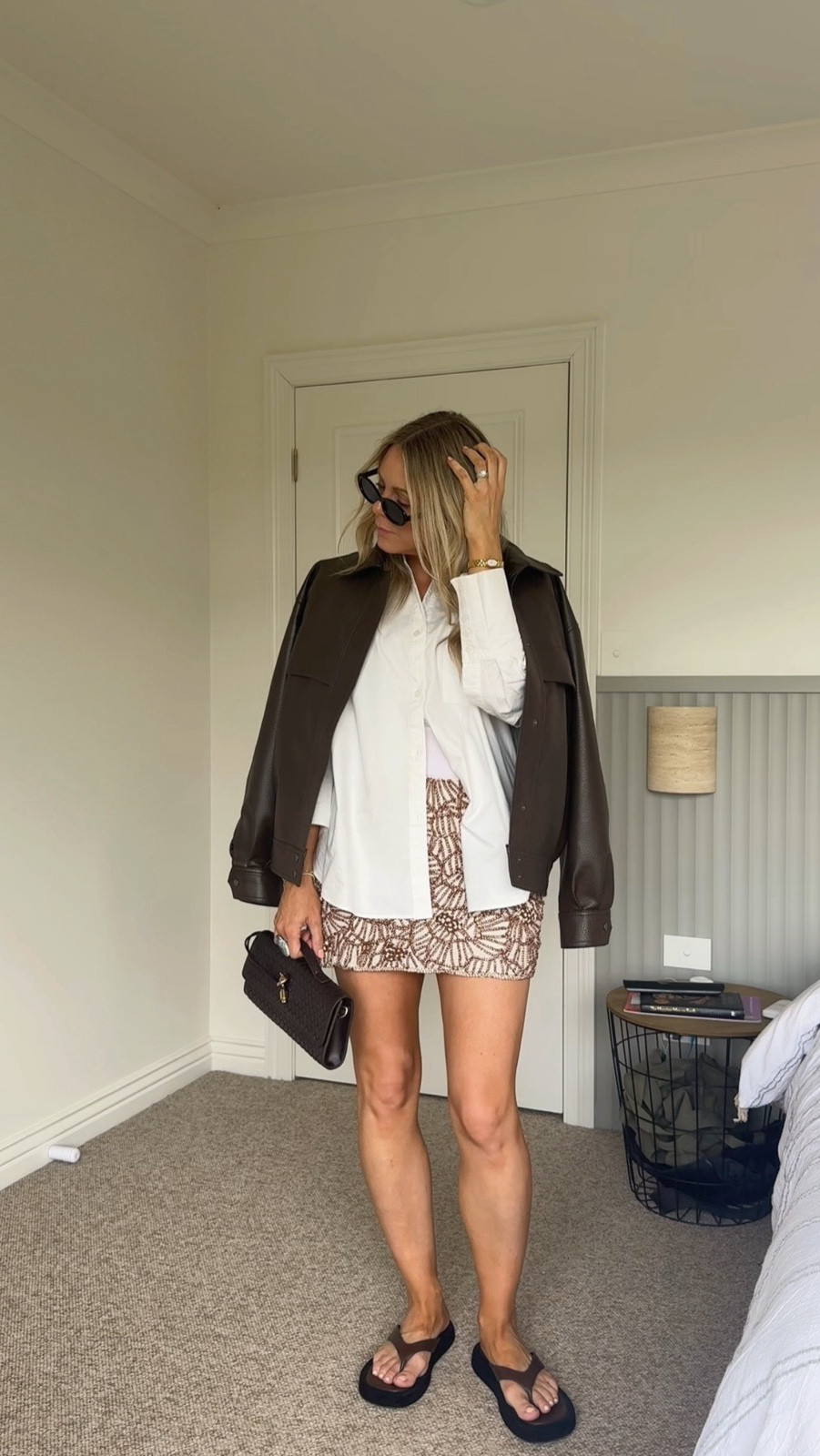 The perfect causal but polished outfit for a Christmas celebration with friends 🖤 I’m in a 10 in the skirt, 14 in the shirt and XS/S in the bomber x

#LTKstyletip #LTKaustralia #LTKsummer