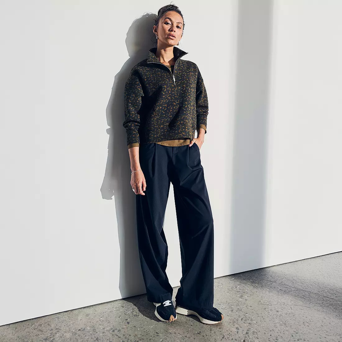 CALIA Women's Soft Scuba Mock Neck 1/4 Zip | DICK'S Sporting Goods