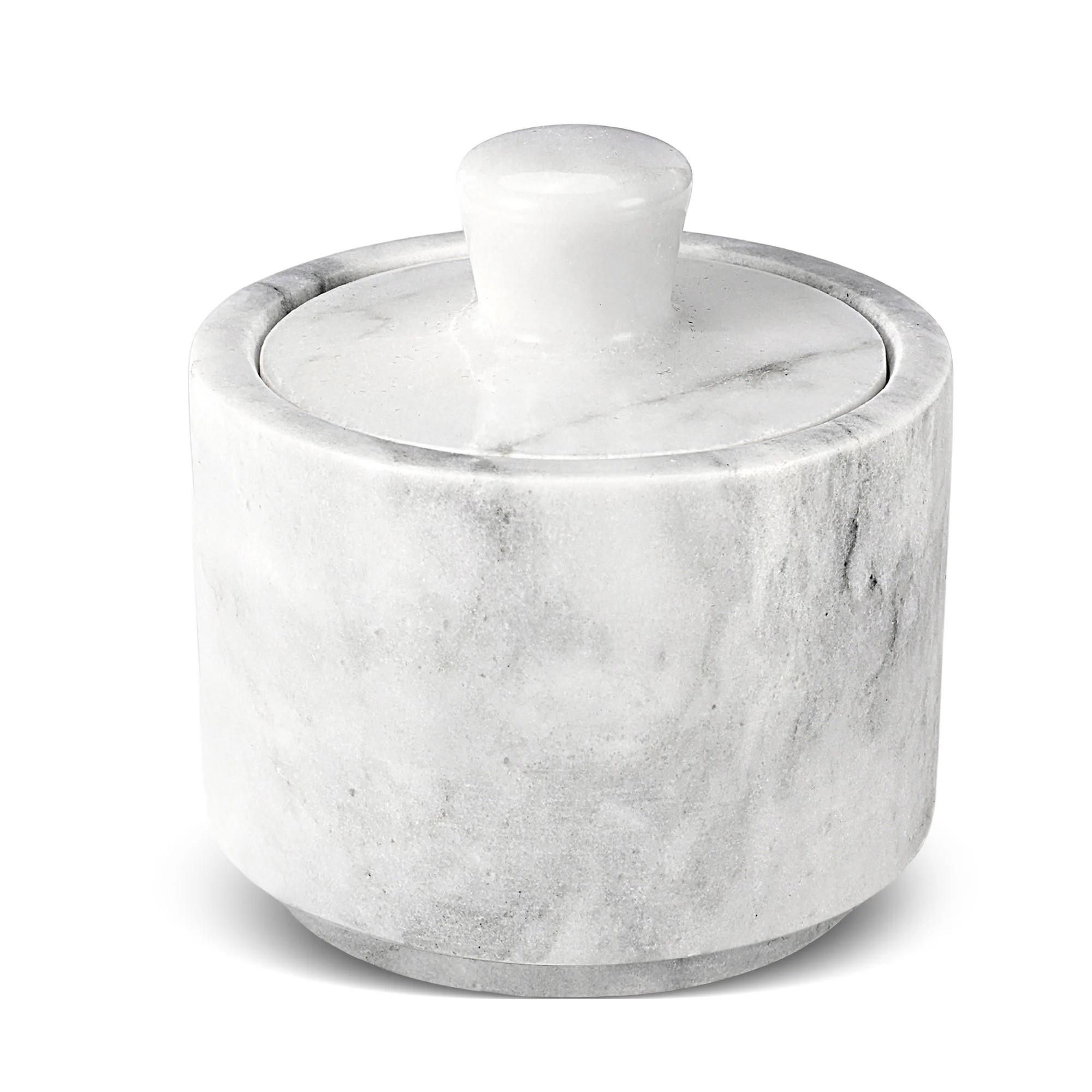 Marble Salt Cellar with Lid, Multi-Purpose Marble Container for Salt, Pepper, Paprika and Powdere... | Walmart (US)