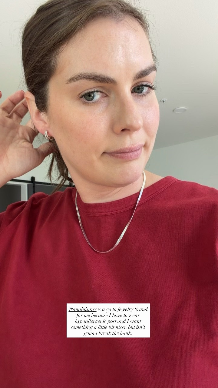 @analuisany is a go to jewelry brand for me because I have to wear hypoallergenic post and I want something a little bit nicer, but isn’t gonna break the bank.

#LTKootd #LTKMidsize