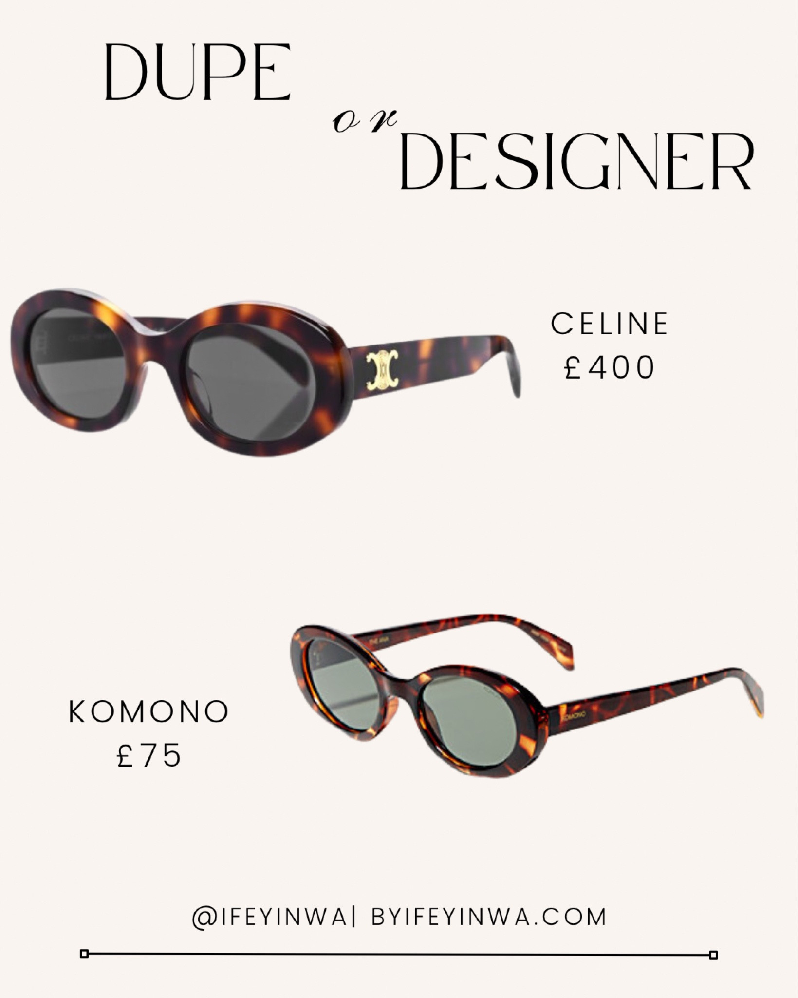 I found the perfect Celine Triomphe 01 dupe !


#LTKFind #LTKstyletip #LTKSeasonal