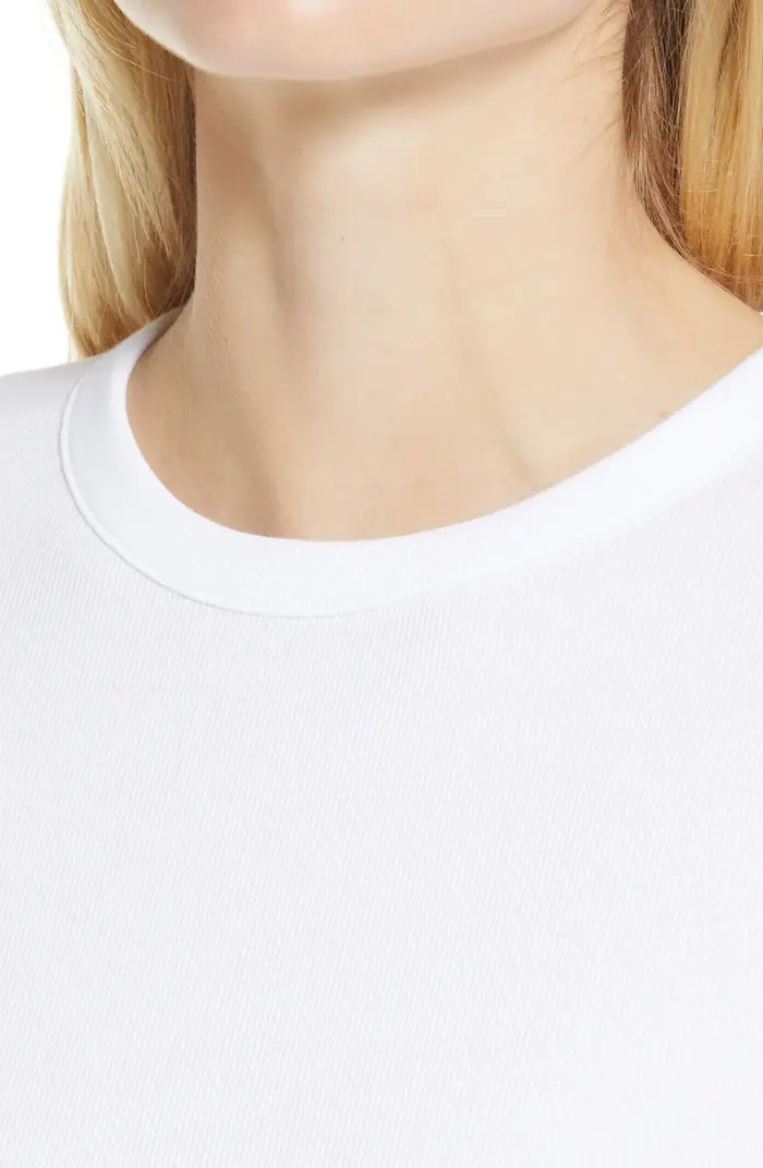 Everyday Long Sleeve Crewneck Rib T-Shirt | Nordstrom