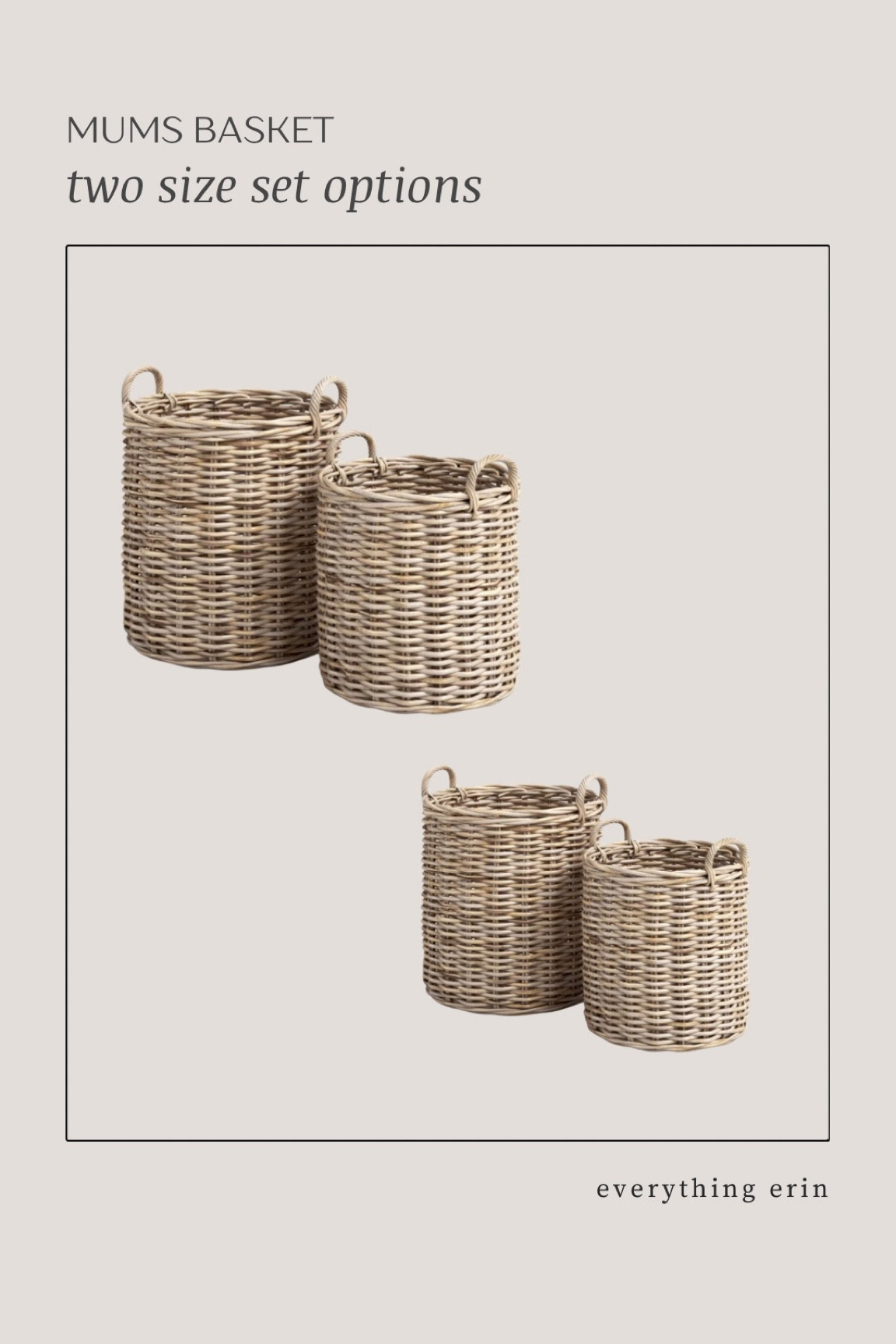 Mums baskets !

#LTKhome