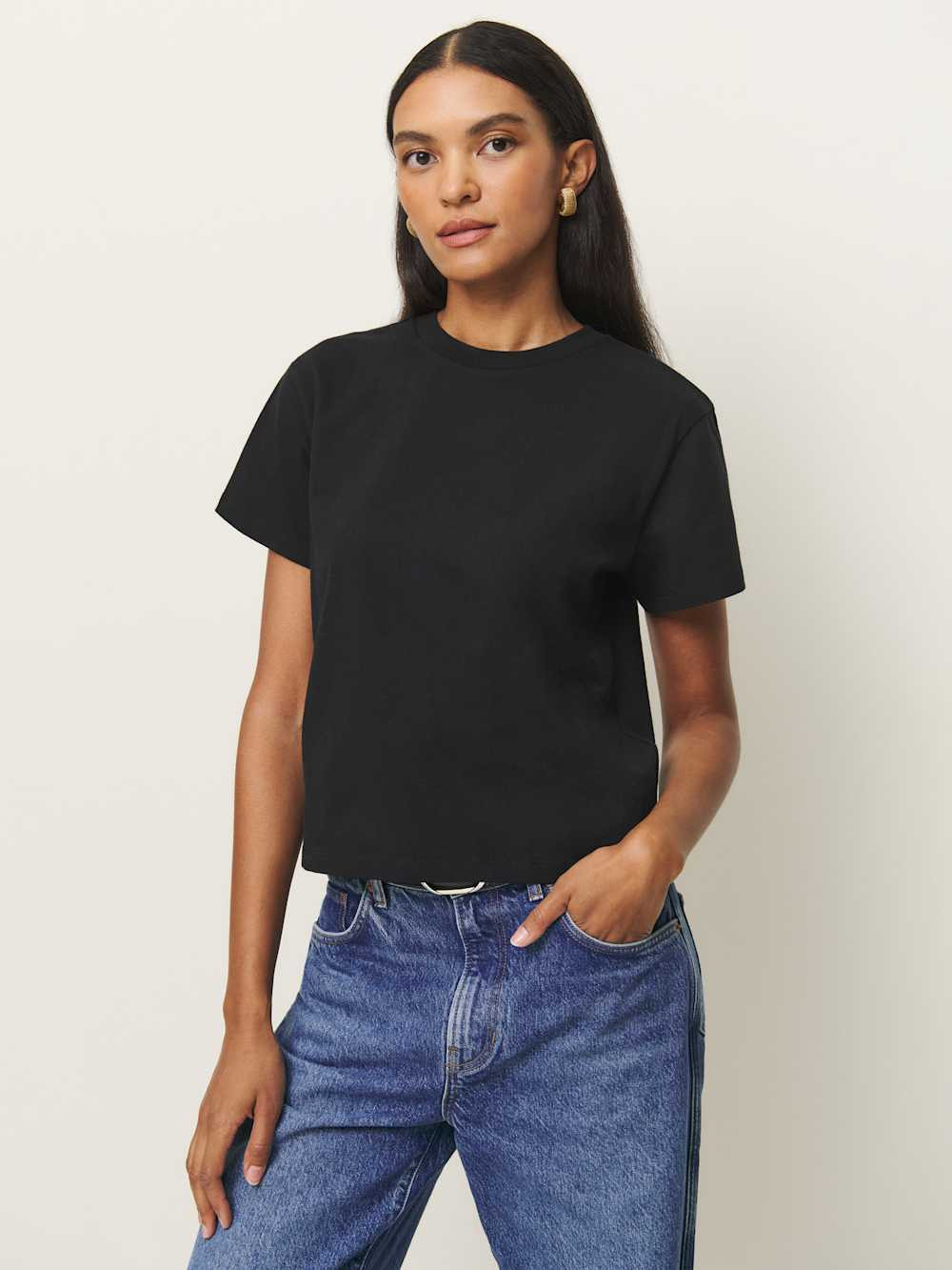 Rowan Crew Tee | Reformation (Global)