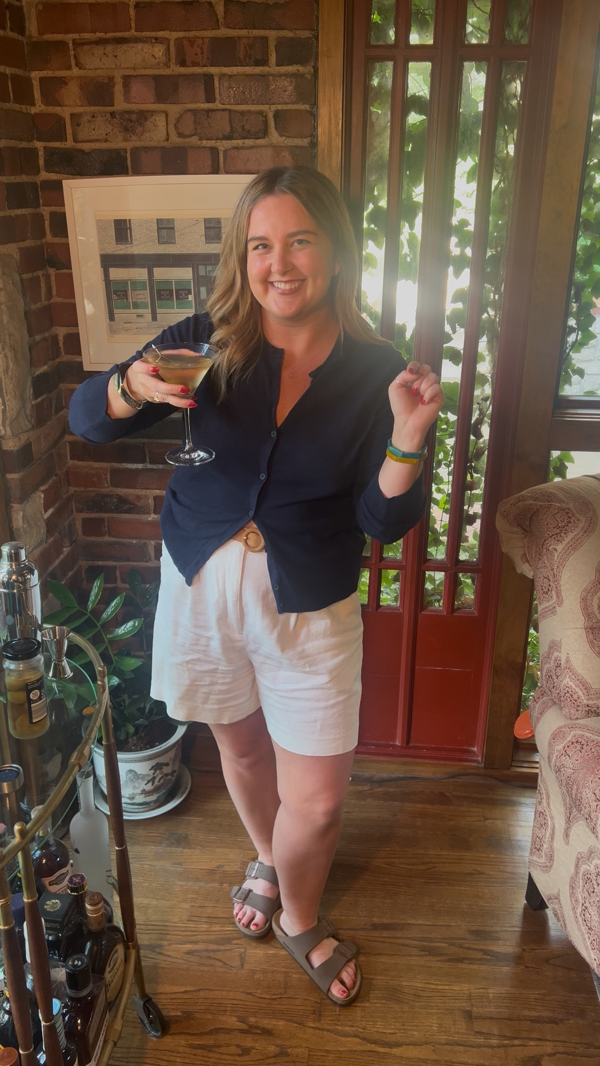 <spring ootd> actually obsessed with this little outfit. Definitely adding it into the regular rotation! Shorts are a 14, cardi is a L! #outfit #fitcheck #springoutfit #easyoutfit #whatimwearing #cardiganoutfit 

#LTKFindsUnder50 #LTKFindsUnder100 #LTKMidsize