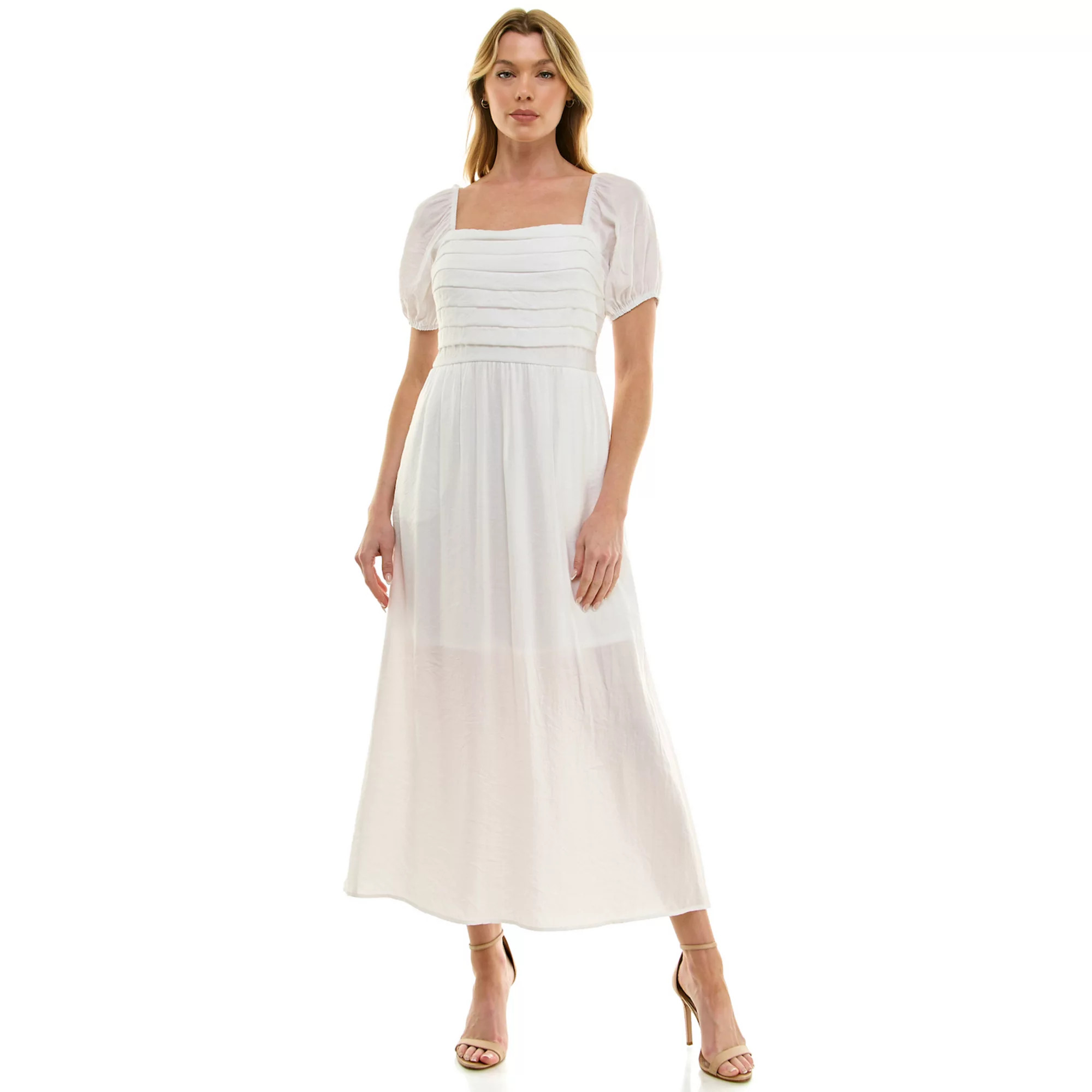 Juniors' Lily Rose Pleated Maxi Dress | Kohl's