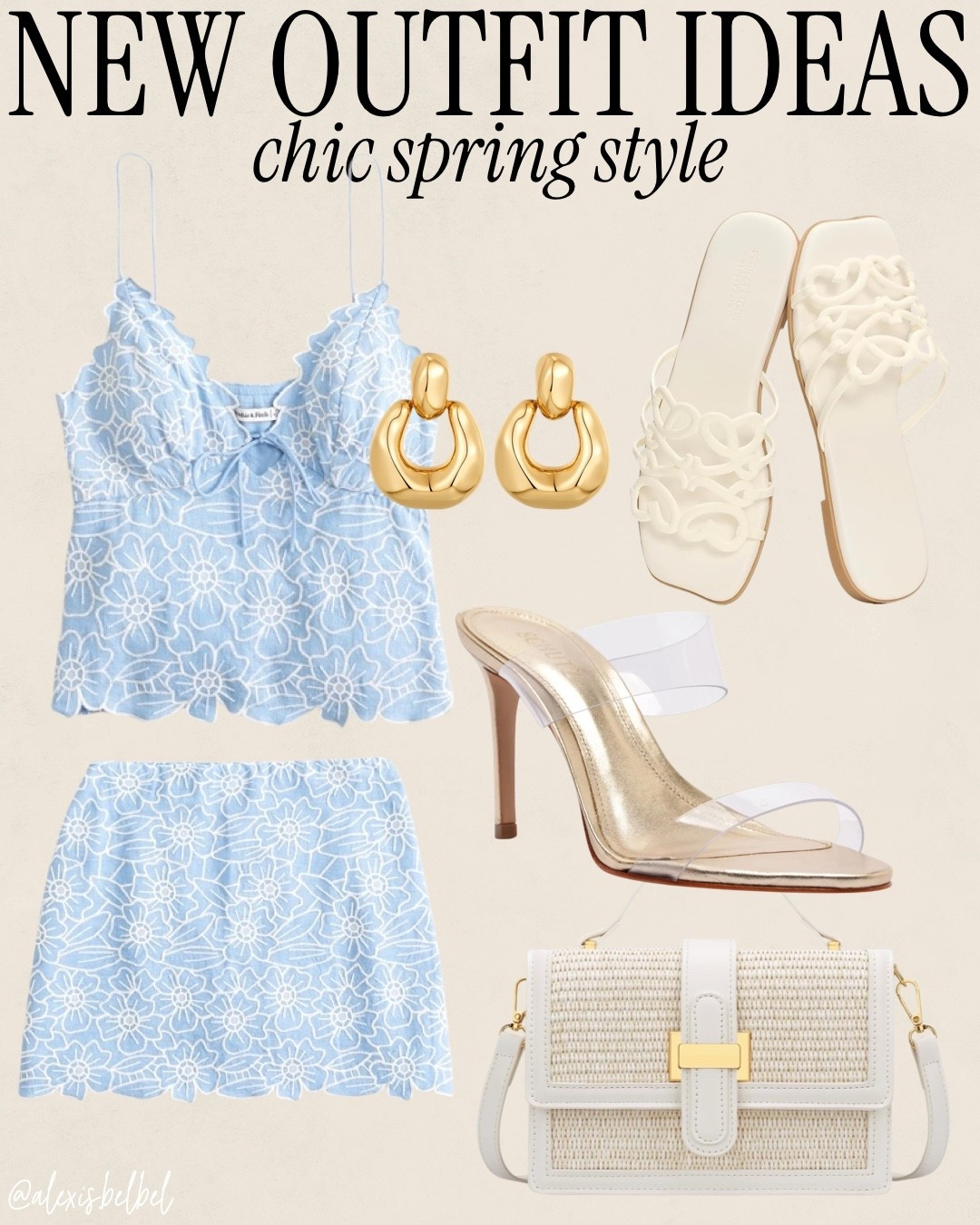 Blue matching eyelet floral cami and skort set size xxs 
Spring outfit idea, vacation outfit idea 

#LTKSaleAlert #LTKPetite #LTKootd