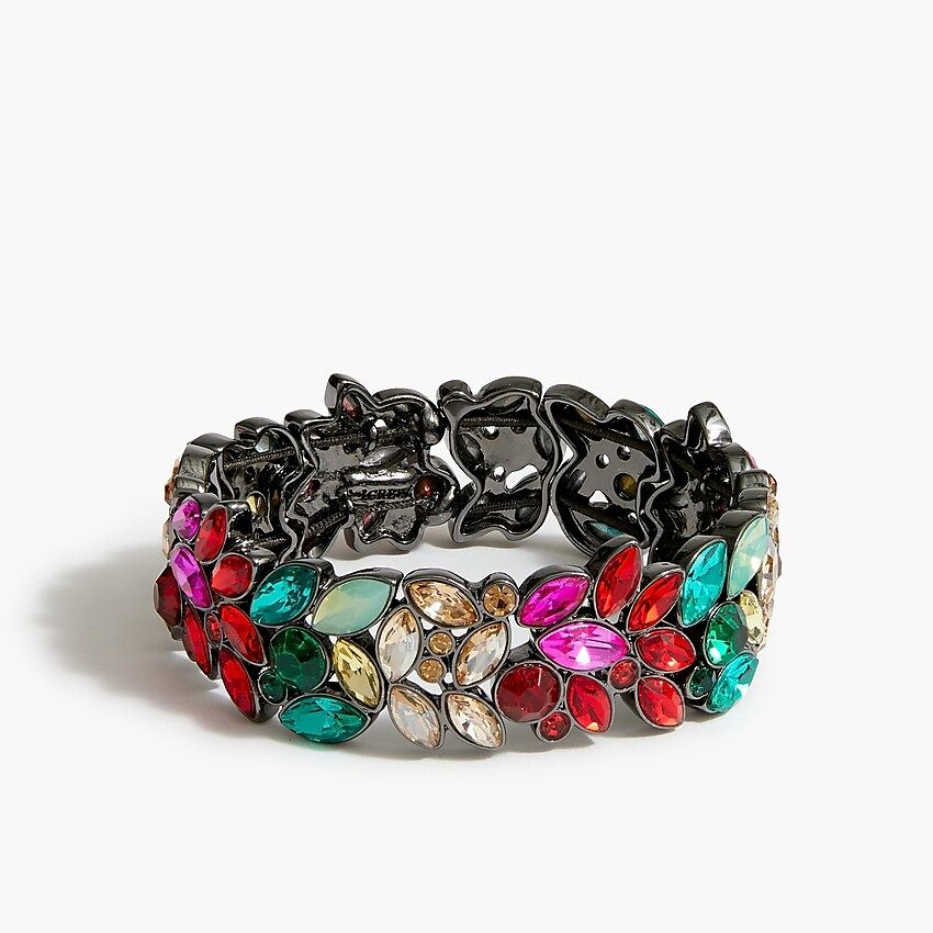 Crystal leaf bracelet | J.Crew Factory