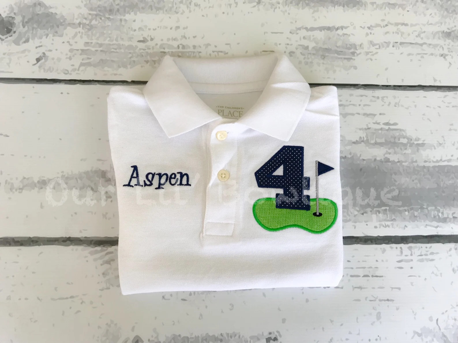 Golf Polo Birthday Shirt - Boys Birthday Shirt - Hole in One Birthday - Personalized Birthday Shi... | Etsy (US)
