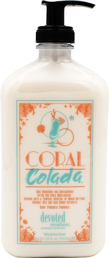 Devoted Creations Coral Colada Moisturizer 18.25 oz | Amazon (US)