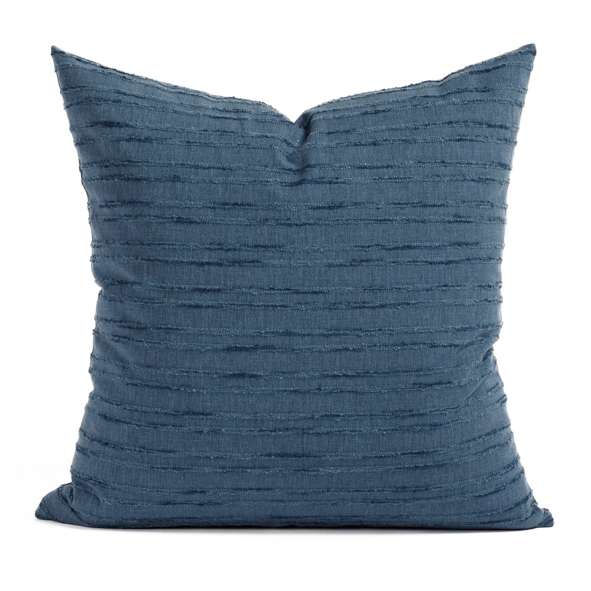 Malibu Stripe 22x22 Pillow, Navy | Tonic Living