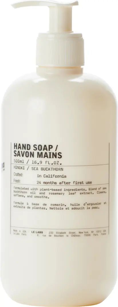 Jumbo Hinoki Hand Soap | Nordstrom
