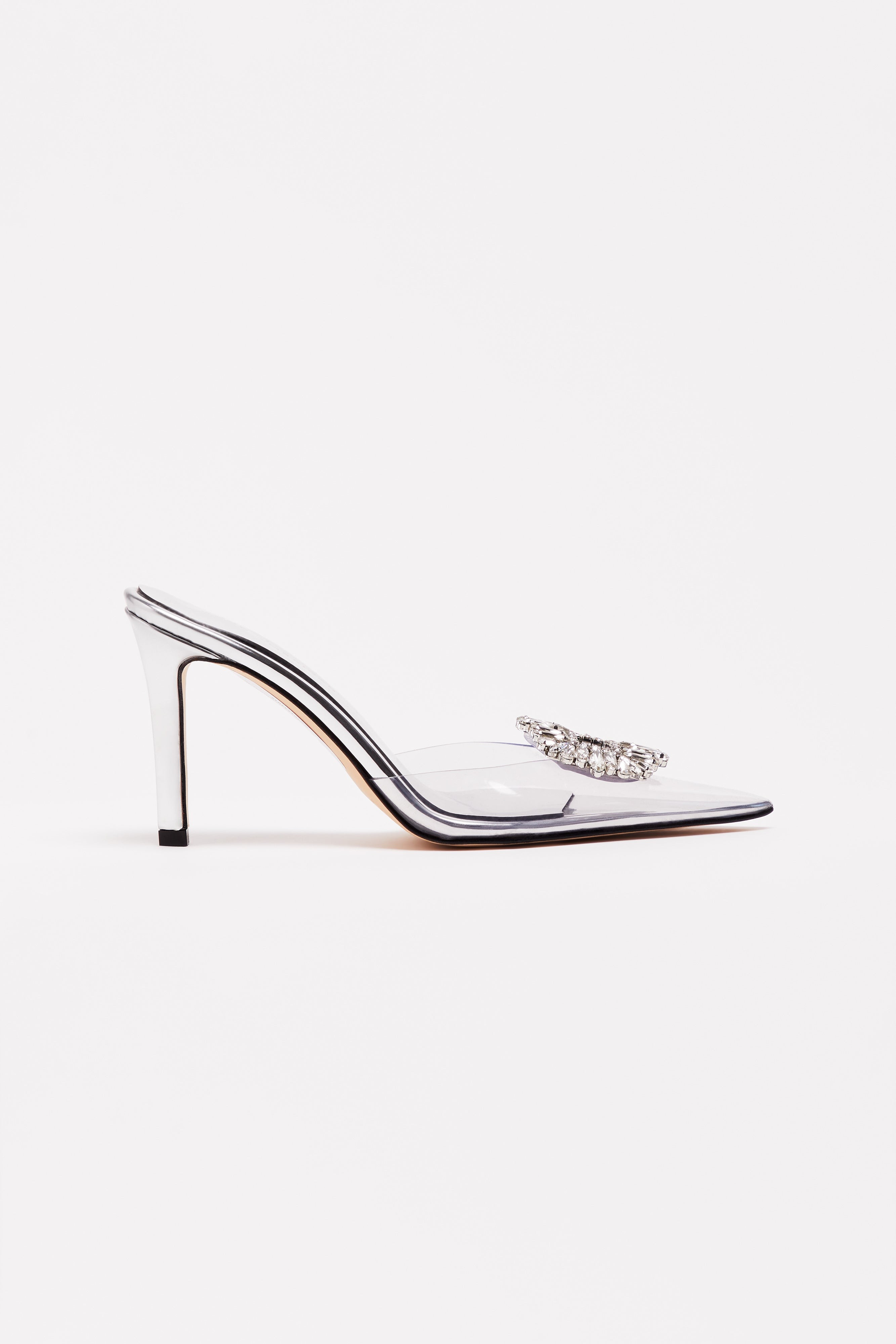 CINDER-F*CKING-RELLA MULE | GLASS002 | Good American