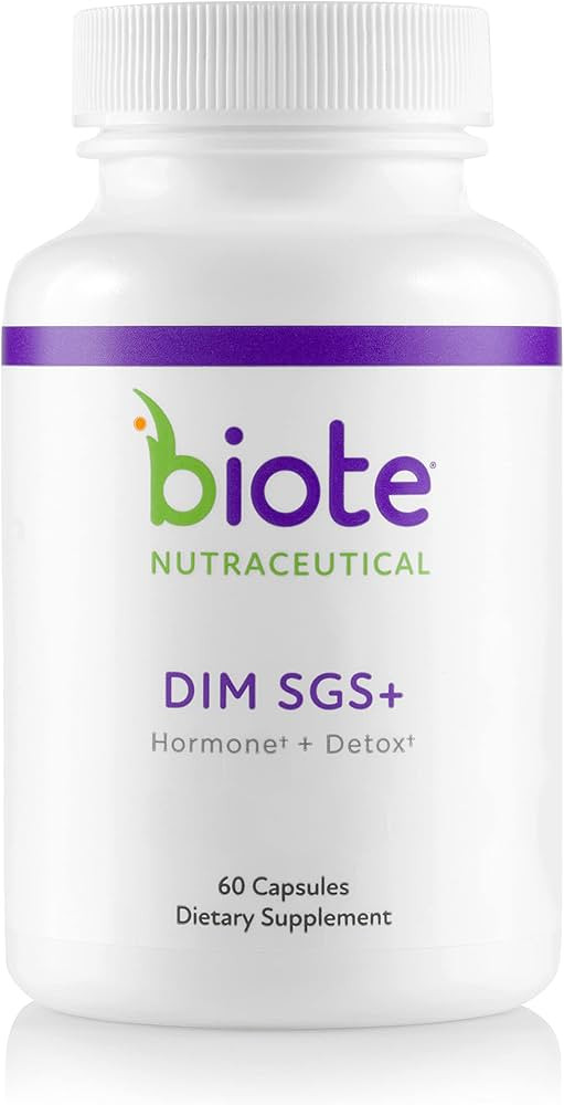 bioTE Nutraceuticals - DIM SGS + - Hormone + Detox (60 Capsules) | Amazon (US)