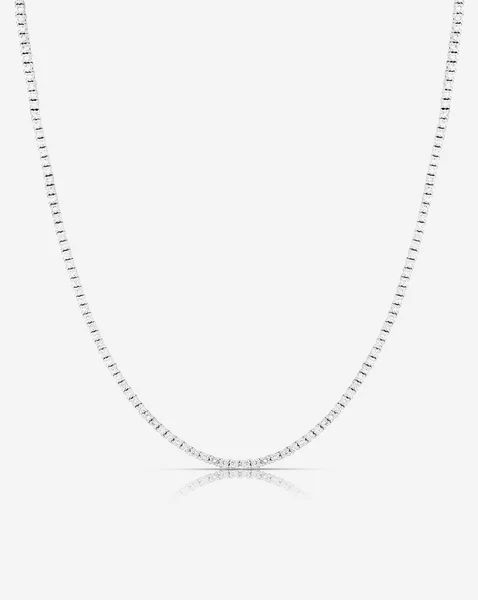 Classic Diamond Tennis Necklace | Ring Concierge