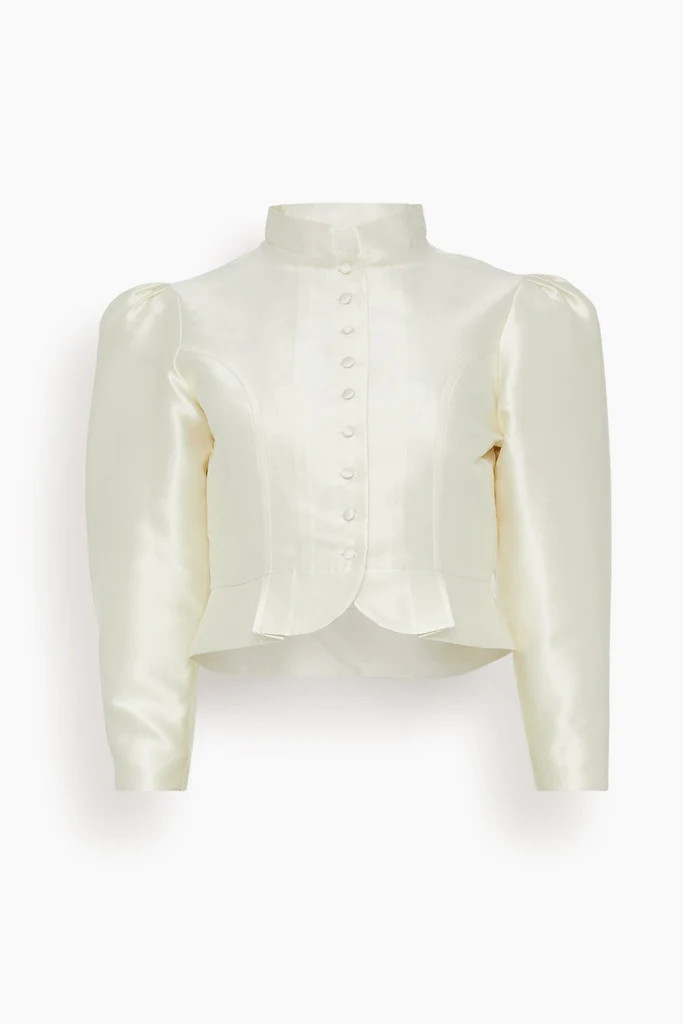 Amoako Jacket in White | Hampden Clothing