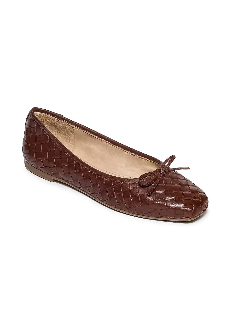Gwynn Woven Leather Ballet Flats | Saks Fifth Avenue