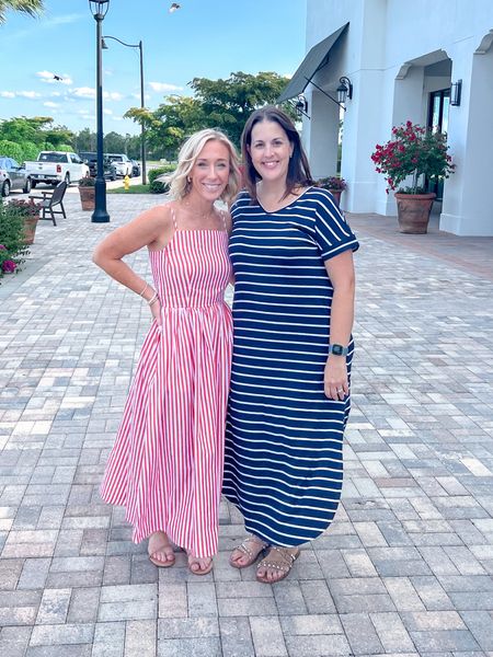 Hanging with my friend in our Walmart dresses!
(I’m wearing an xs & its $34 - Christine’s dress is only $13.98!)

#LTKSeasonal #LTKstyletip #LTKfindsunder50