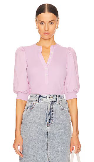 Coralee Top in Barely Orchid | Revolve Clothing (Global)