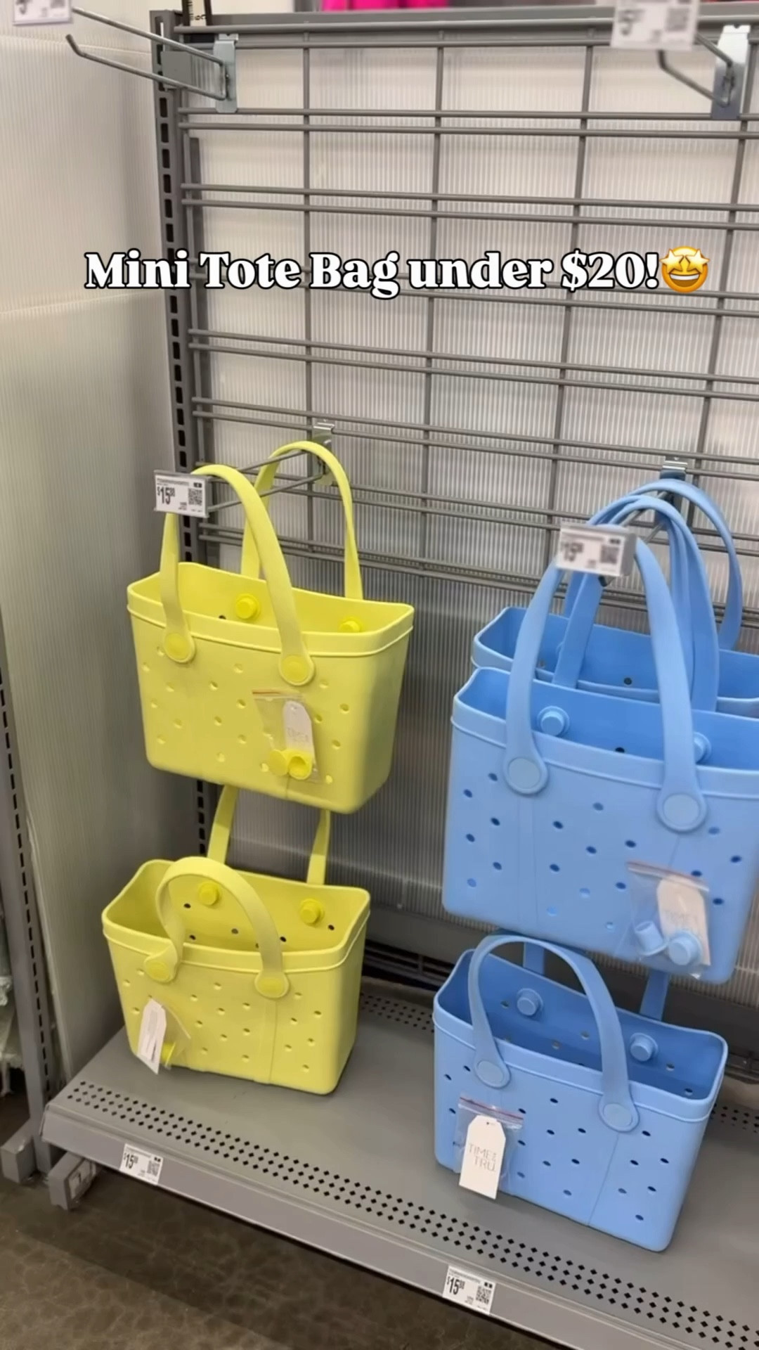 The cutest mini tote bags and they look just like the Bogg bags 🤍 Such a good find for spring and summer, and they’re under $20. Perfect little bag for the pool, beach, or everyday errands.

#boggbagdupe #affordablefinds #walmartfinds #springaccessories #summertote #beachbag #poolbag #ltkstyle #ltkfinds #ltkfashion #affordablefashion #stylefinds

#LTKSpringSale #LTKmomlife #LTKPetite