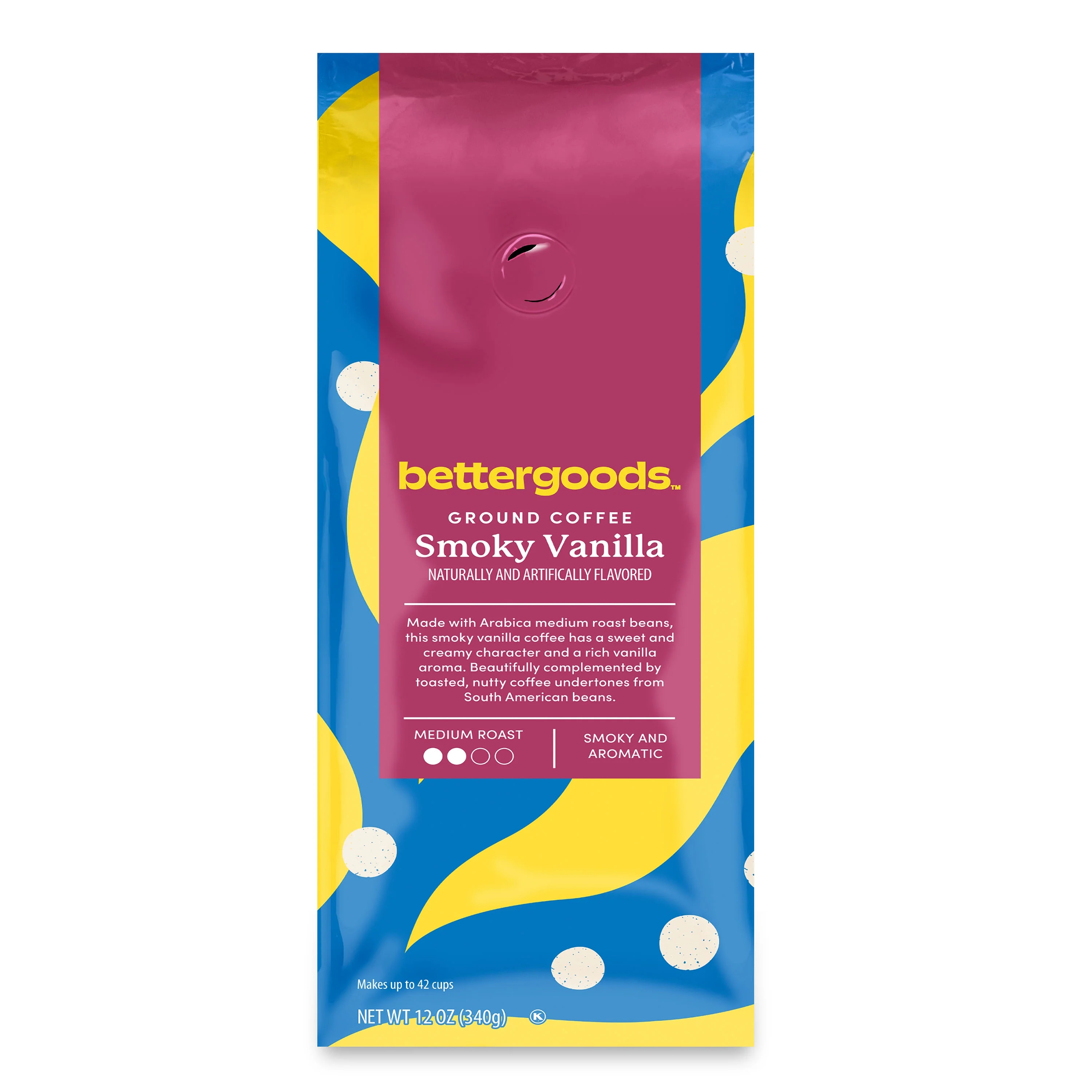 bettergoods Smokey Vanilla Flavored Coffee, 12 oz - Walmart.com | Walmart (US)