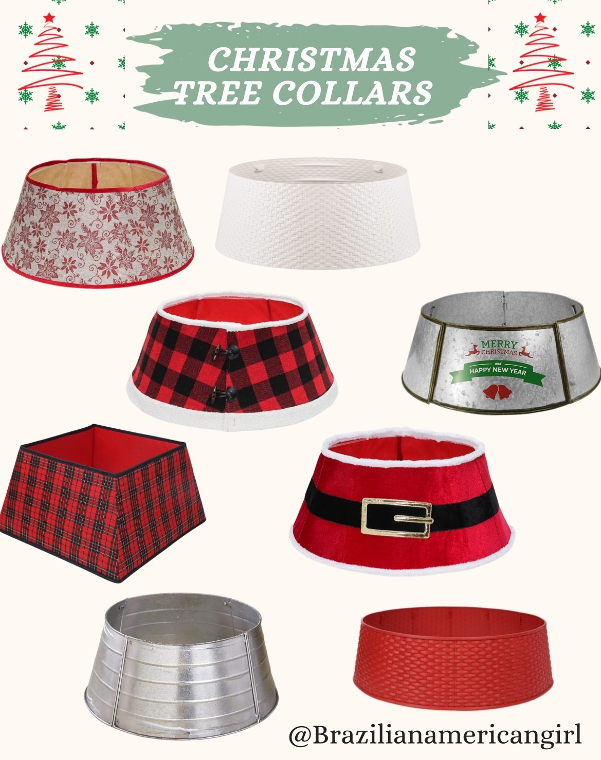 Amazon Christmas Trees Skirts & Collars

#LTKSeasonal #LTKHome #LTKHoliday