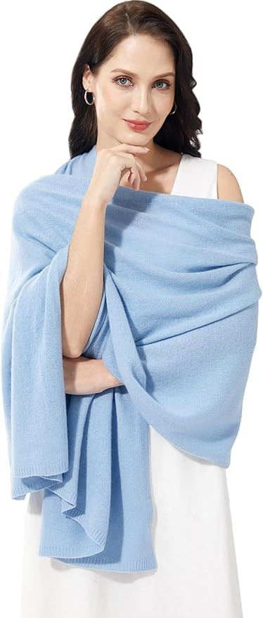 Soft Cashmere Blend Wrap Chic Scarf Stole for Women Wayfarer Travel Extra Large 87"x28" | Amazon (US)