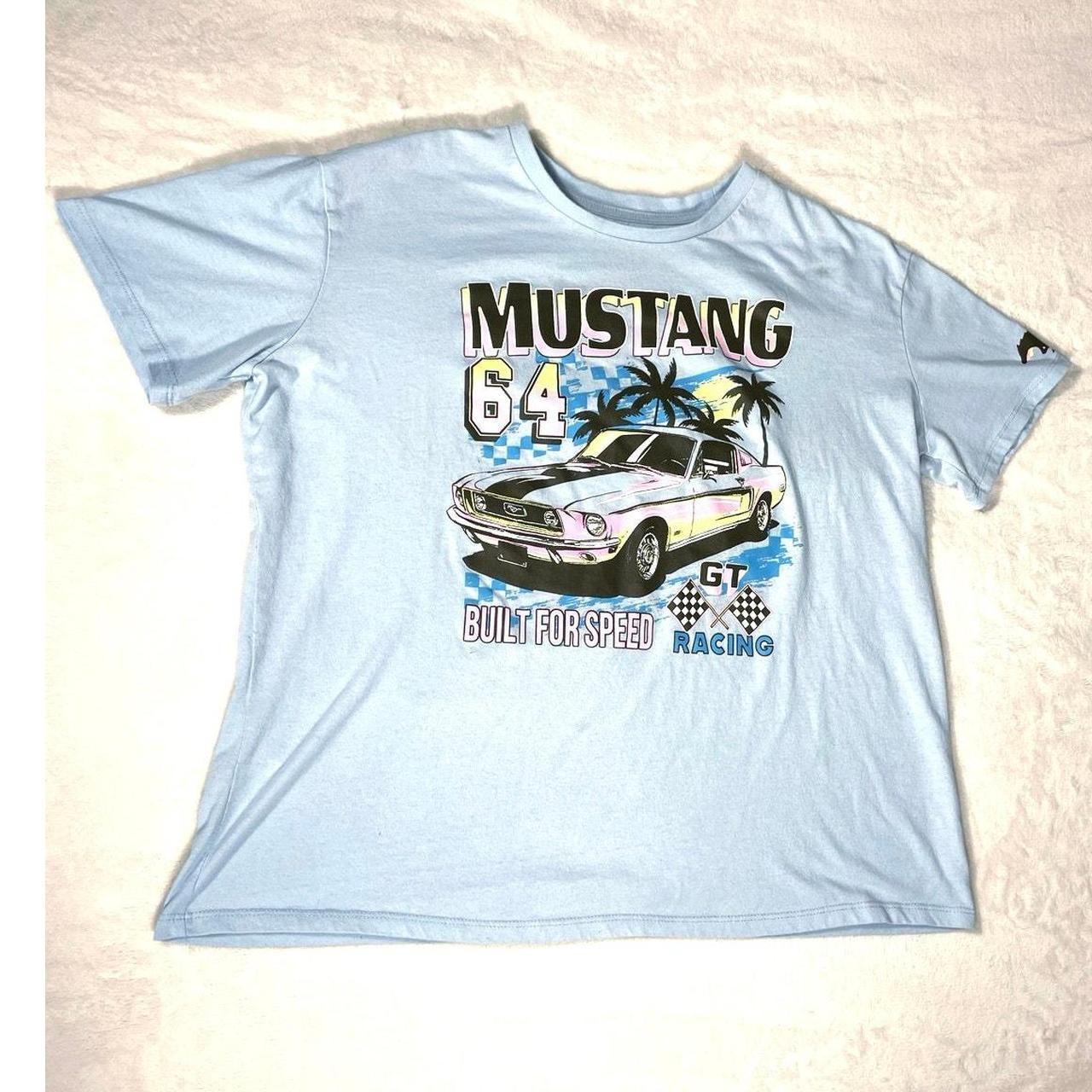 Ford Men's T-shirt - Blue - XXL | Depop US