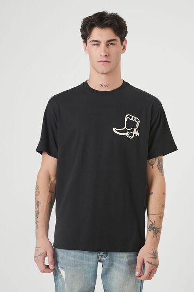 Puff Print Cowboy Graphic Tee | Forever 21 (US)