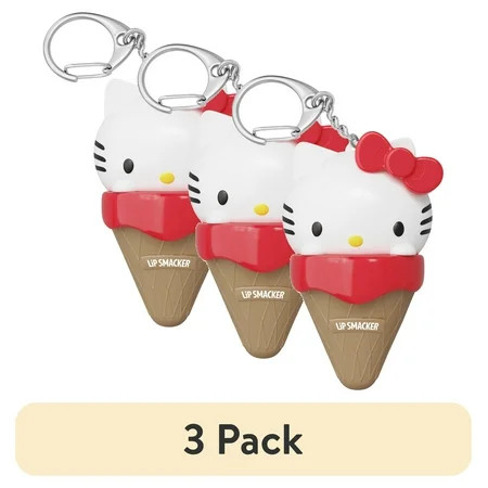 (3 pack) PR Lip Smacker Hello Kitty Ice Cream Cone Lip Balm | Walmart (US)