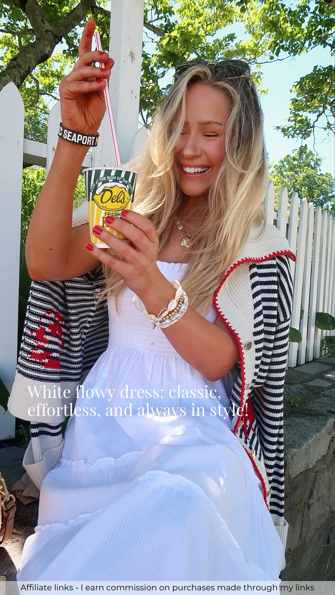 Affiliate links - I earn commission on purchases made through my links | white summer dress