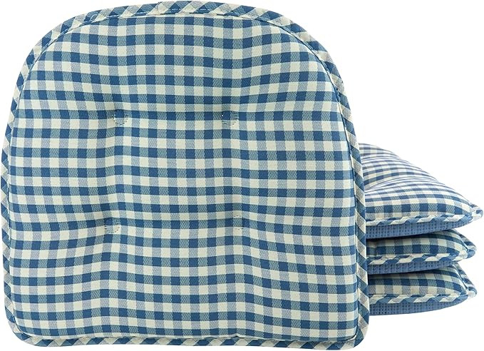 Non-Slip Chair Cushions, Assembled in USA, U-Shaped Skid-Proof Seat Pads for Dining Room, Kitchen... | Amazon (US)