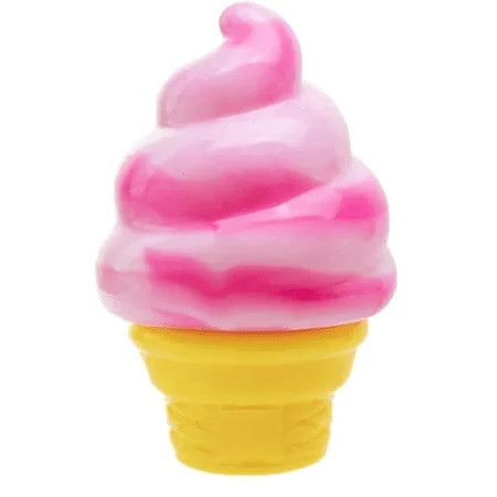 Nice Cream Cone Squishy, Glitter Ice Drop Malt Sugar Relieve Stress Balls, Fidget Silicone Sensory Toys, Sensory Squishies Stress Relief Toys for All Ages Pink | Walmart (US)